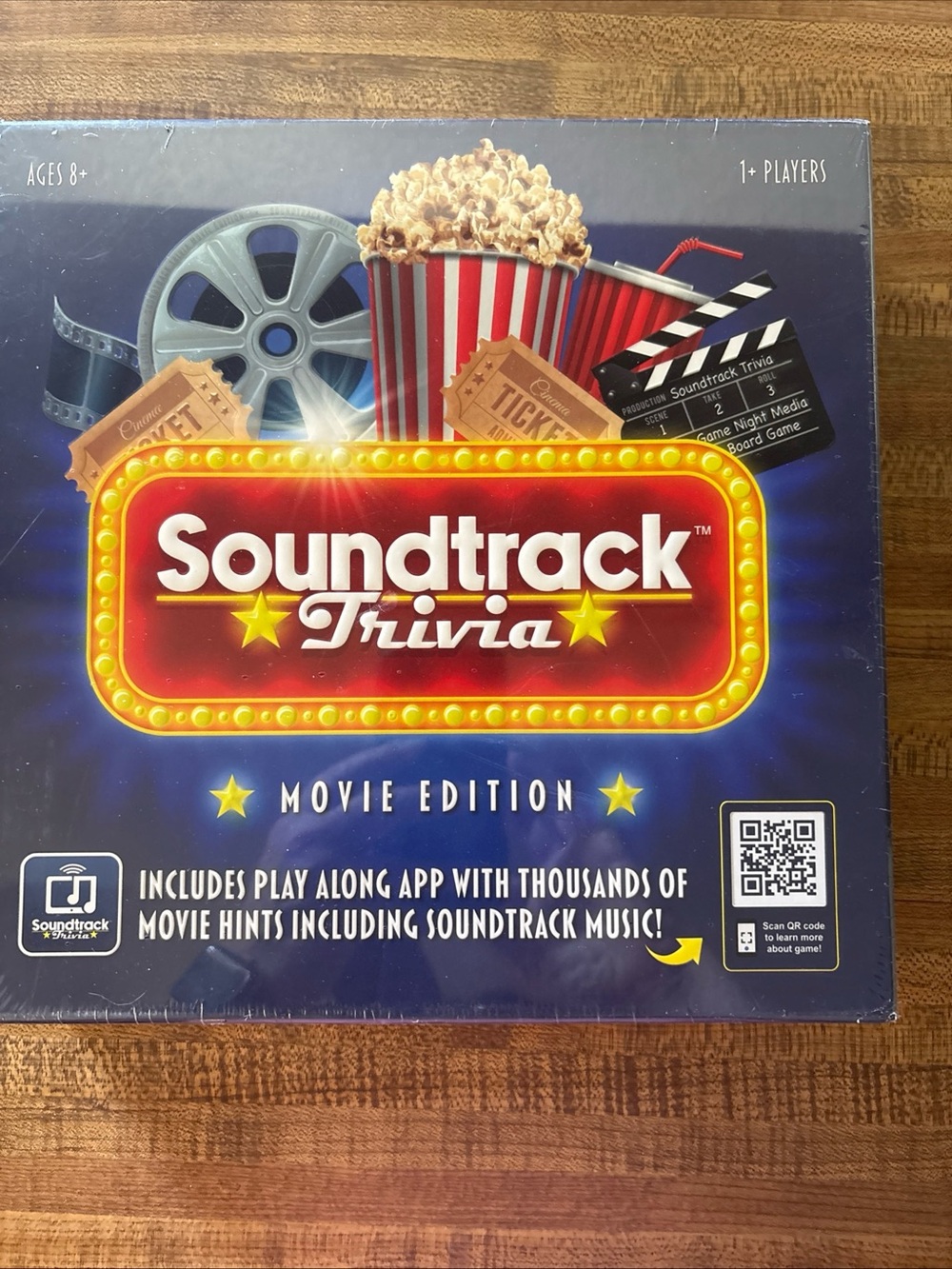 Soundtrack Trivia Movie Edition Board Game - Blue/Red